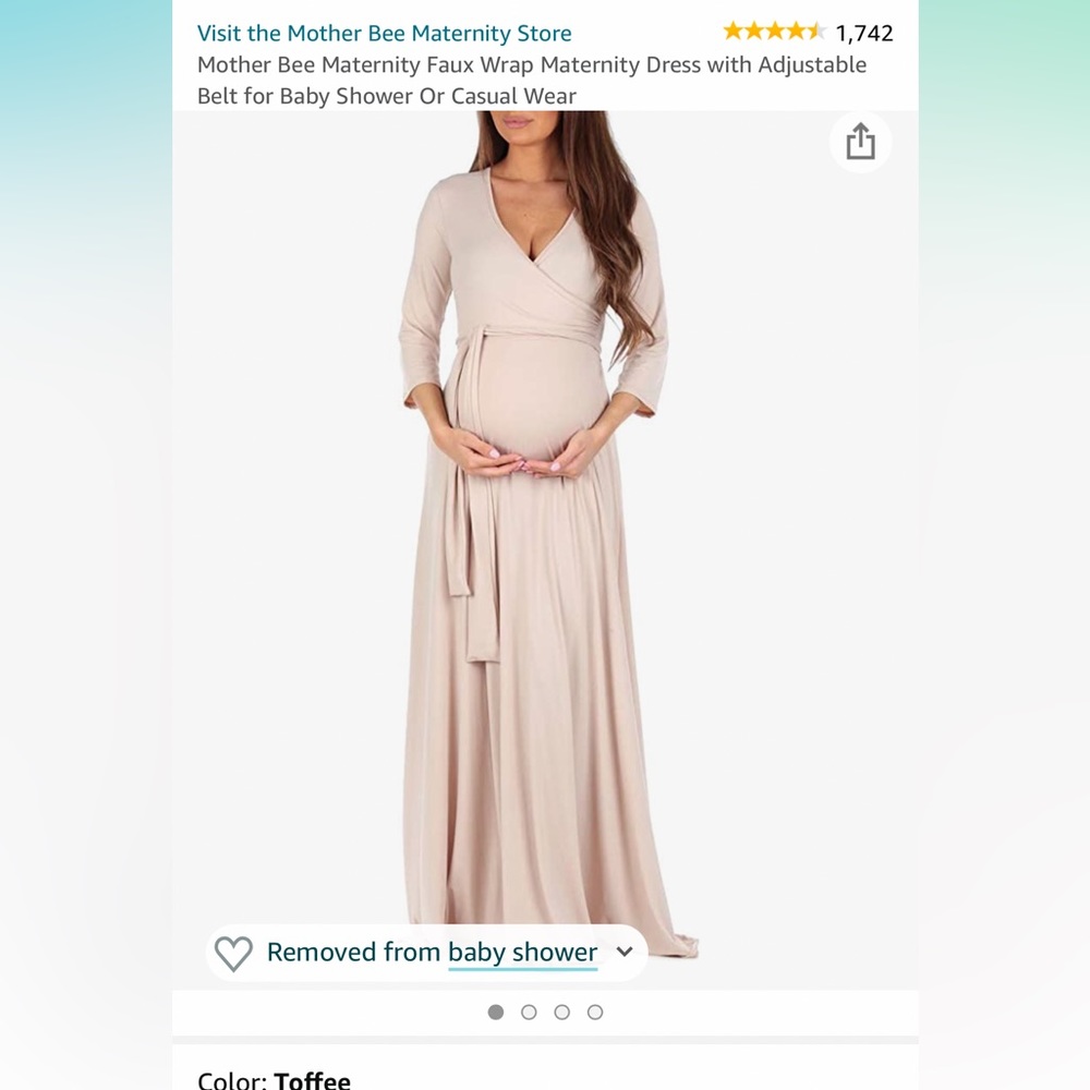Mother Bee Maternity, Long Dress